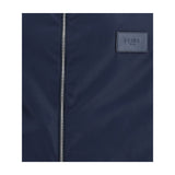 Fendi Blue Polyester Shell Jacket