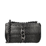 Tom Ford Gray Skin Shoulder Bag