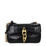 Tom Ford Black Leather Shoulder Bag