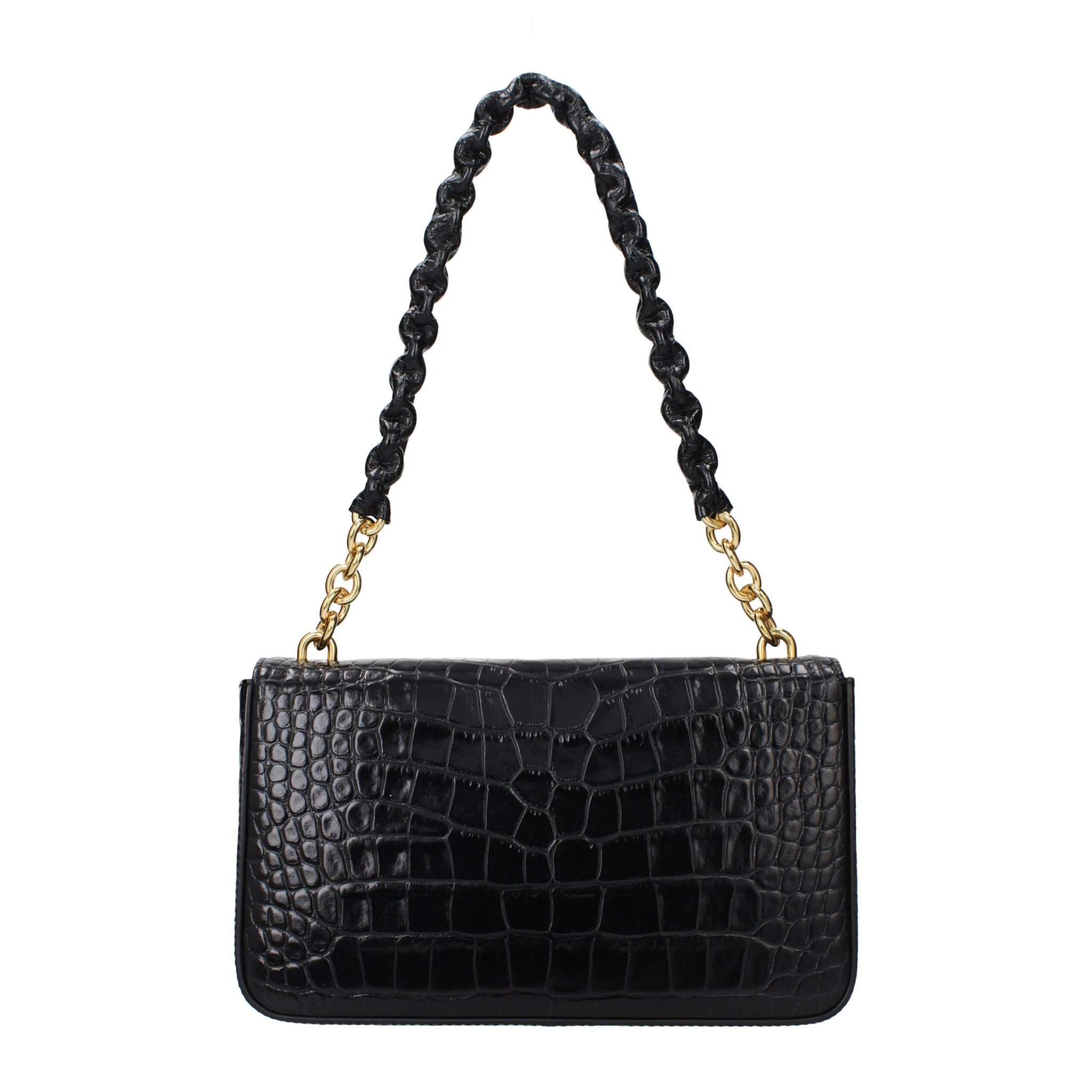 Tom Ford Black Leather Shoulder Bag