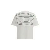 Diesel White Cotton T-Shirt