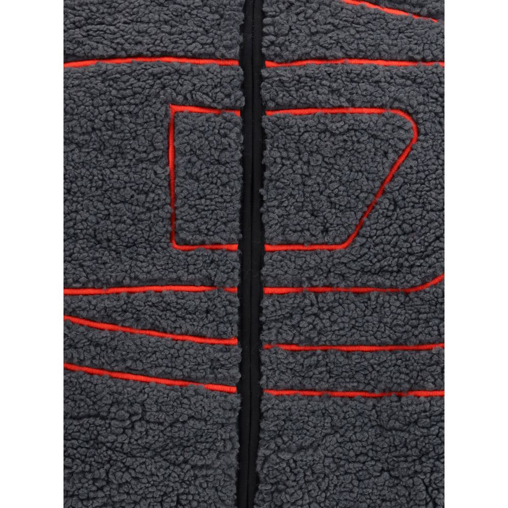 Diesel Black Polyester Sweatshirt