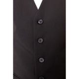 Selected Black Polyester Waistcoat
