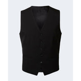 Selected Black Polyester Waistcoat