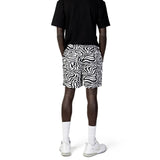 Dickies Black And White Recycled Polyester Bermuda Shorts