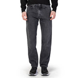 Hugo Boss Black Cotton Relaxed Fit Jeans