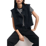 Desigual Blue Cotton Parka