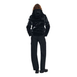 Desigual Black Polyester Coat