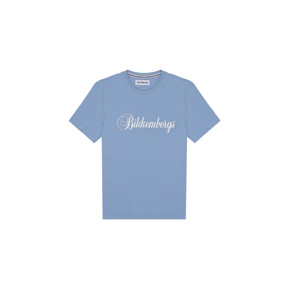 Bikkembergs Blue Cotton T-Shirt