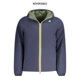 K-WAY Blue Nylon Jackets & Coat