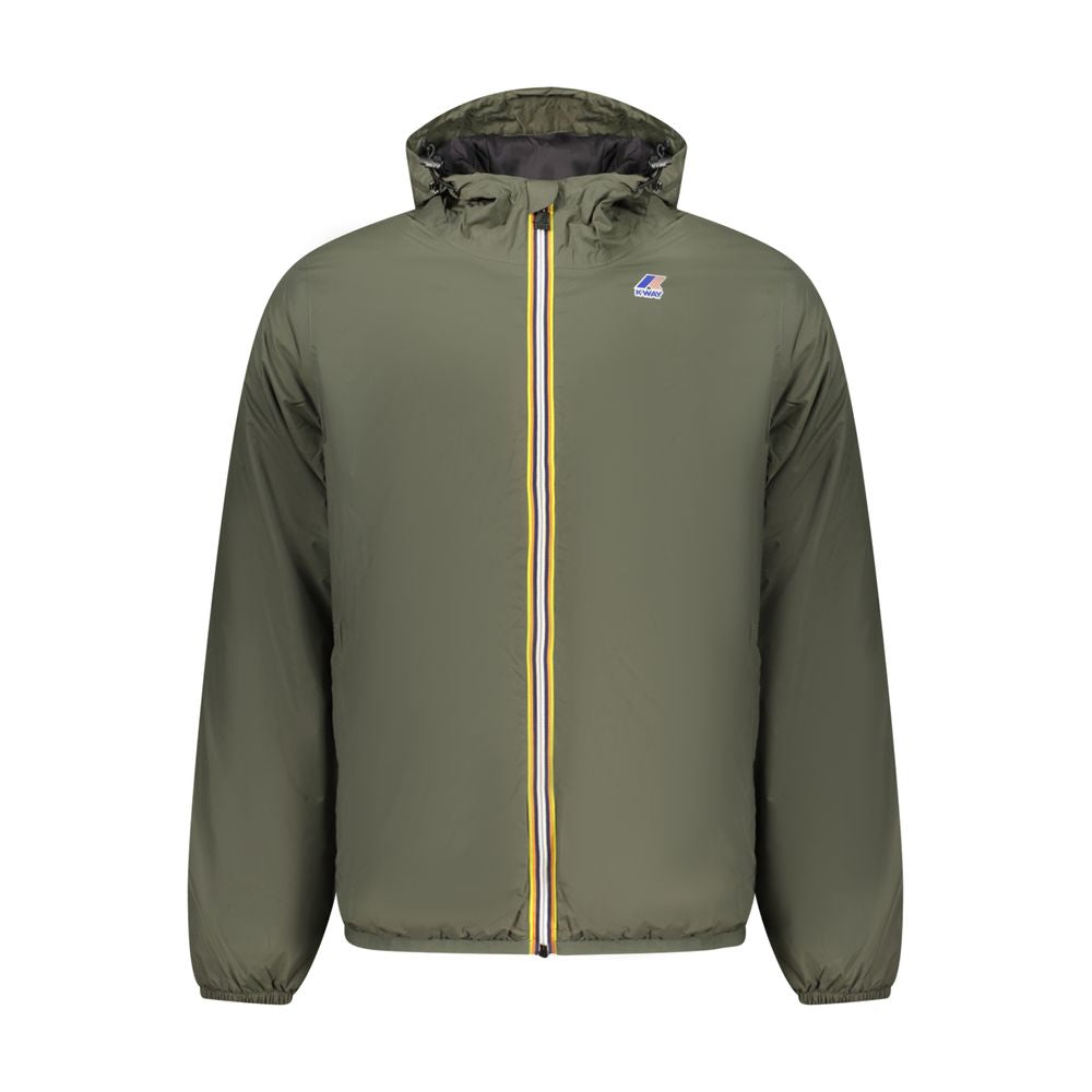 K-WAY Green Polyamide Jackets & Coat