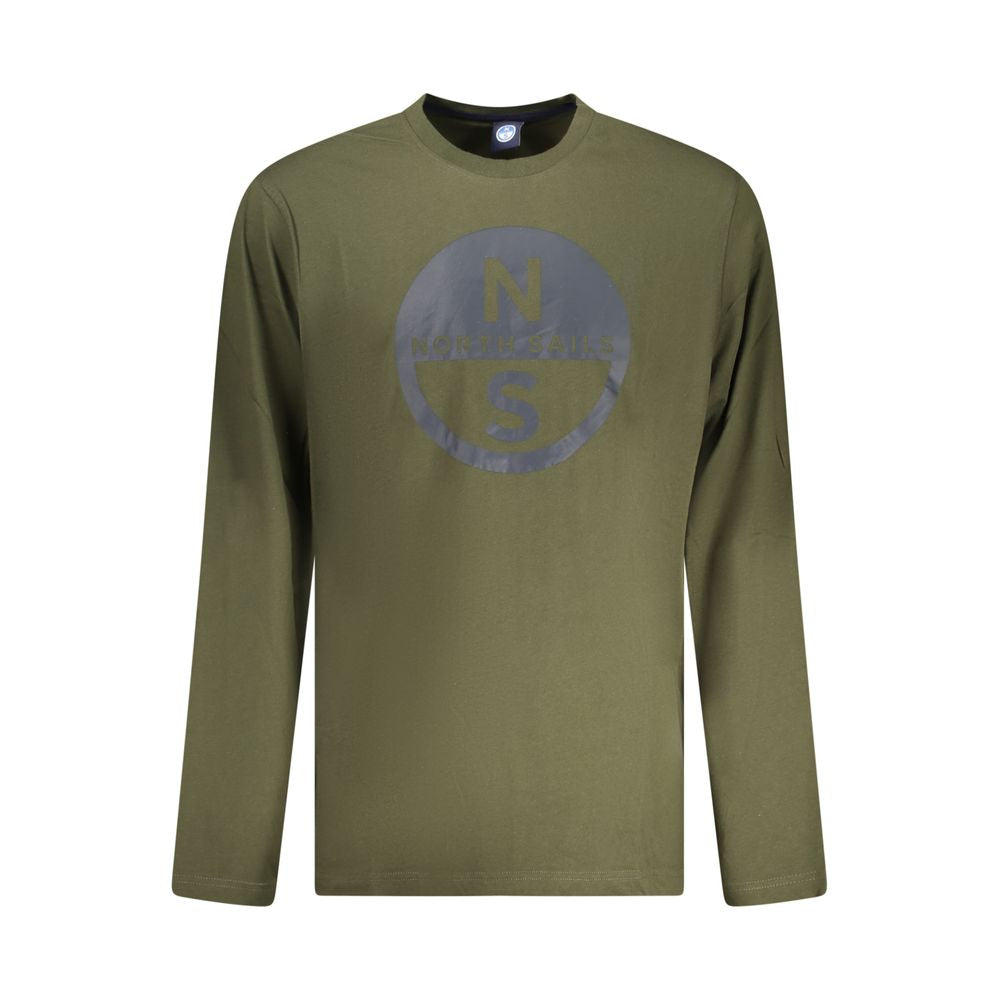 North Sails Green Cotton T-Shirt