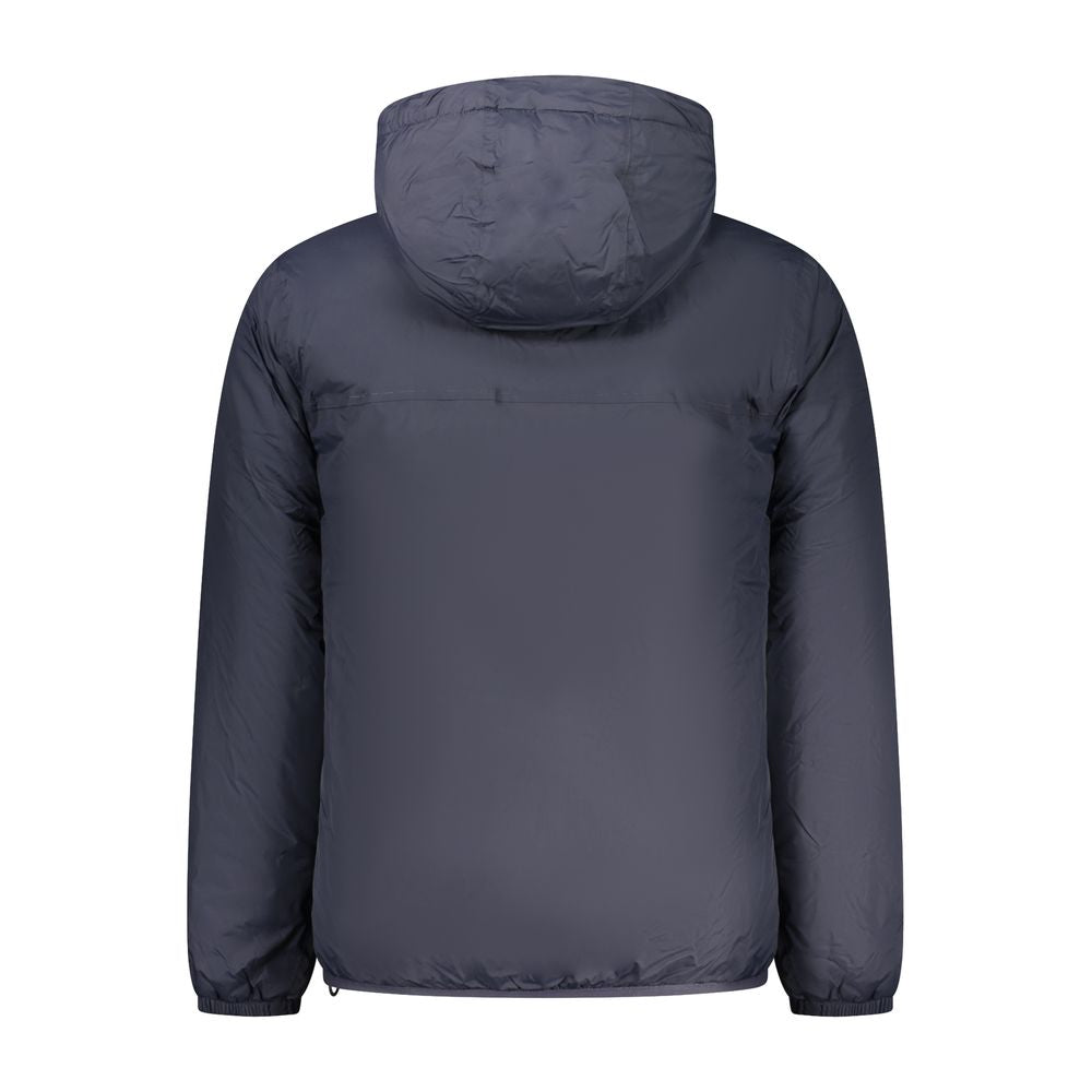 K-WAY Blue Polyamide Jackets & Coat