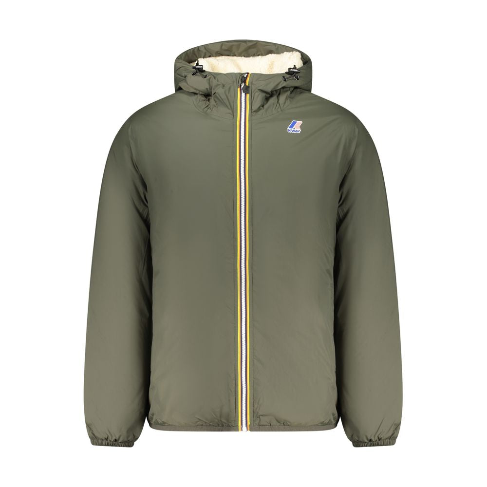 K-WAY Green Polyamide Jackets & Coat