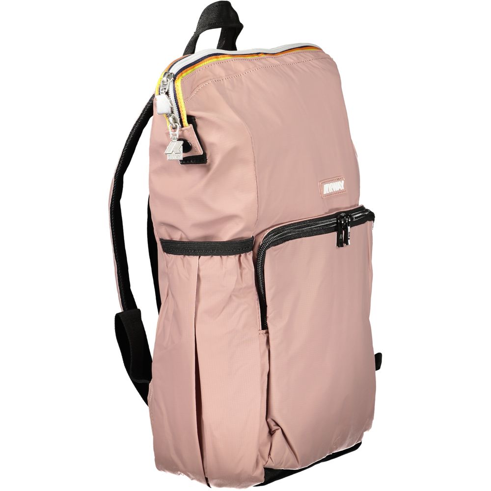 K-WAY Pink Polyamide Unisex Backpack