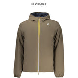 K-WAY Green Nylon Jackets & Coat