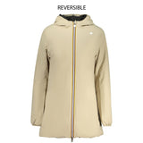 K-WAY Beige Nylon Women Jacket