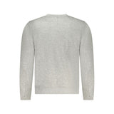 K-WAY Gray Cotton Men Sweater