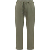 K-WAY Green Cotton Men Trouser