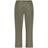 K-WAY Green Cotton Men Trouser