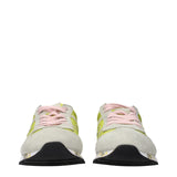Premiata Green Fabric Sneakers