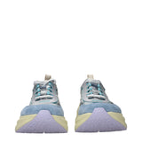 Premiata Light Blue Fabric Sneakers