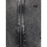 Diesel Gray Fabric Sweatshirt