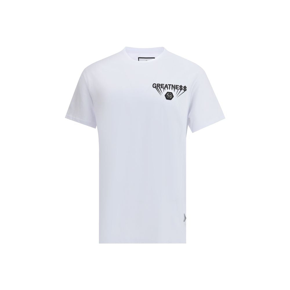 Philipp Plein White Cotton T-Shirt