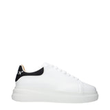 Philipp Plein White Leather Low Top Sneakers