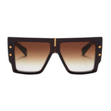 Balmain Brown Acetate Sunglasses