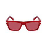 Ferragamo Red Acetate Sunglasses