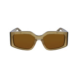 Ferragamo Green Acetate Sunglasses