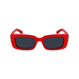 Ferragamo Red Acetate Sunglasses