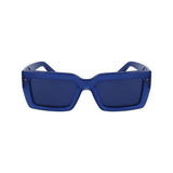 Ferragamo Blue Acetate Sunglasses