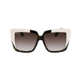 Ferragamo Green Acetate Sunglasses