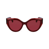 Ferragamo Red Acetate Sunglasses