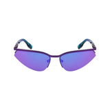 Karl Lagerfeld Purple Metal Sunglasses