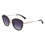 Longchamp Gold Metal Sunglasses