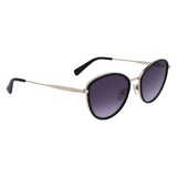 Longchamp Gold Metal Sunglasses