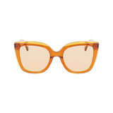 Longchamp Orange Acetate Sunglasses