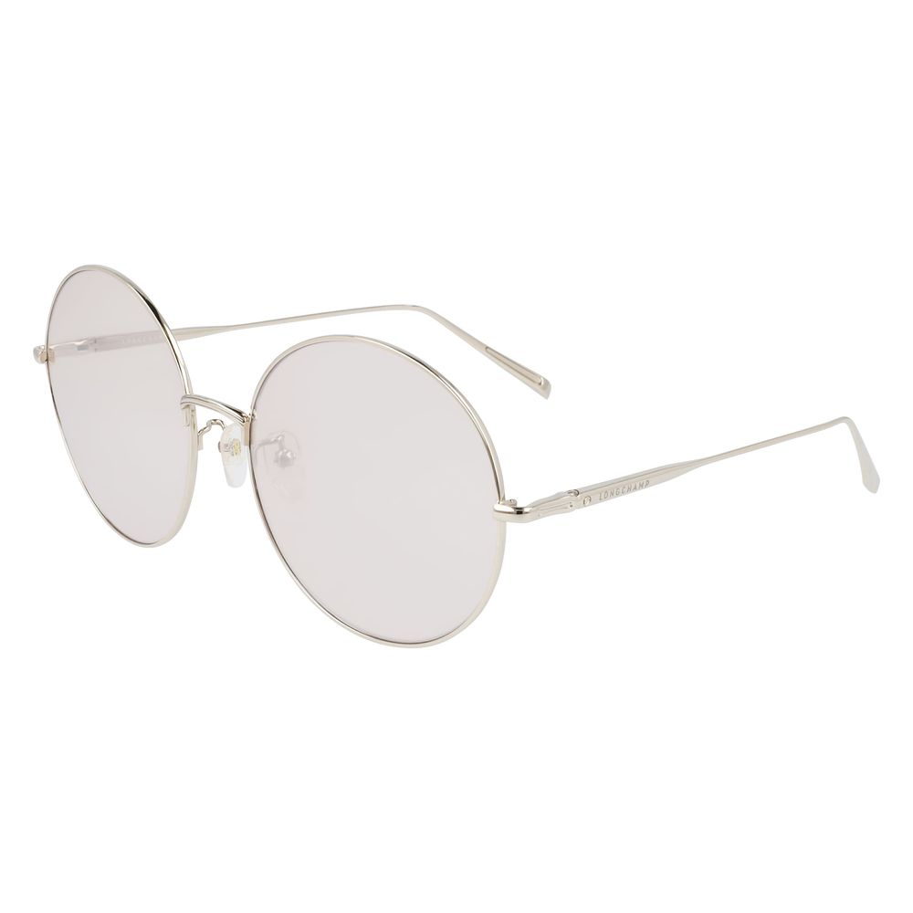 Longchamp Gold Metal Sunglasses