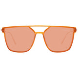 Pepe Jeans Orange Metal Sunglasses