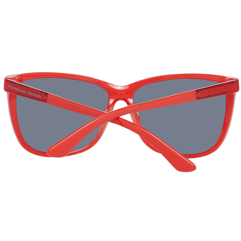 Porsche Design Red Acetate Sunglasses