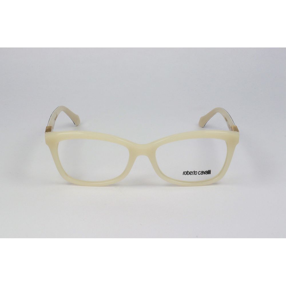 Roberto Cavalli White Acetate Glasses (Frames)