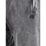 Diesel Gray Cotton Casual Pants