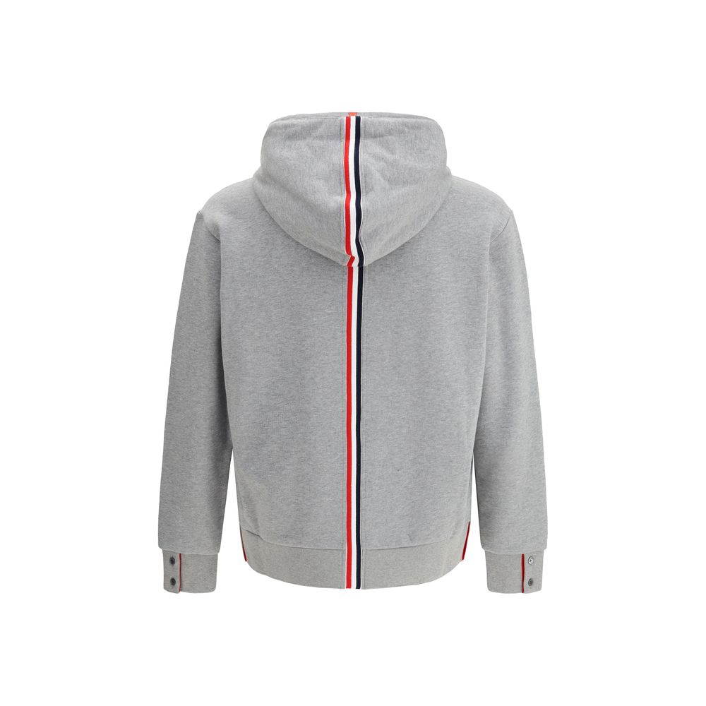 Thom Browne Gray Cotton Sweatshirt