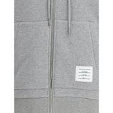 Thom Browne Gray Cotton Sweatshirt