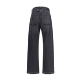 Margiela Black Cotton High-Waisted Jean