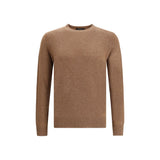 Aragona Cashmere Brown Merino Wool Sweatshirt