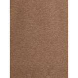 Aragona Cashmere Brown Merino Wool Sweatshirt